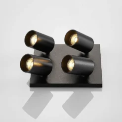 Brinja 4 Lámpara De Techo Black/Gold - Arcchio -Mejor Iluminación Tienda 42510965566746