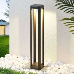 Fery Lámpara Para Jardín H80 Anthracite - Lucande -Mejor Iluminación Tienda 42510965569333