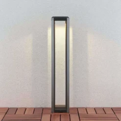 Fery Lámpara Para Jardín H80 Anthracite - Lucande -Mejor Iluminación Tienda 42510965569334