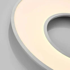 Durun Lámpara De Techo Ø80 White/Silver - Lucande -Mejor Iluminación Tienda 42510965596376