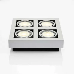 Ronka Square 4 Lámpara De Techo White - Arcchio -Mejor Iluminación Tienda 42510965597436