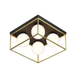 Aloam Lámpara De Techo Gold - Lindby