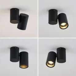 Gesina 1 Lámpara De Techo Black - Arcchio -Mejor Iluminación Tienda 42510965605653