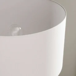 Makira Lámpara De Pie White/Oak - Lucande -Mejor Iluminación Tienda 42510965629725