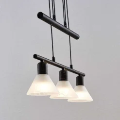Delira 3 Lámpara Colgante Black - Lindby -Mejor Iluminación Tienda 42510965629964