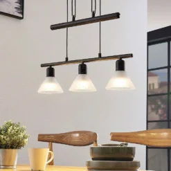 Delira 3 Lámpara Colgante Black - Lindby -Mejor Iluminación Tienda 42510965629966