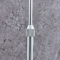 Pordis Lámpara De Pie Chrome/White - Lucande -Mejor Iluminación Tienda 42510965634505