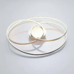 Ronka Lámpara De Techo Nickel - Lindby -Mejor Iluminación Tienda 42510965636964