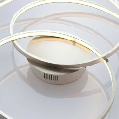 Ronka Lámpara De Techo Nickel - Lindby -Mejor Iluminación Tienda 42510965636965