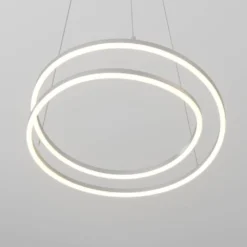 Davian Lámpara Colgante Nickel - Lindby -Mejor Iluminación Tienda 4251096563726 4