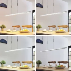 Myron Lámpara Colgante Alu - Lucande -Mejor Iluminación Tienda 42510965641363