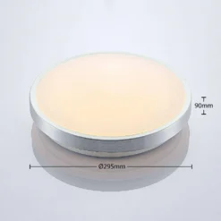 Emelie Lámpara De Techo Alu/White - Lindby -Mejor Iluminación Tienda 42510965656524