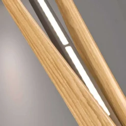 Lian Lámpara Colgante Oak - Lucande -Mejor Iluminación Tienda 4251096568462 4