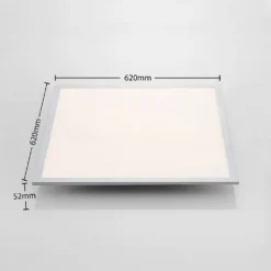 Kjetil Lámpara De Techo Smart Home Grey/White - Lindby -Mejor Iluminación Tienda 42510965720184