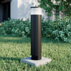 Corban LED Cover Up Lámpara Para Jardín W/2 Power Strip Graphite - Lucande -Mejor Iluminación Tienda 42510965738483