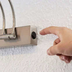 Dimitrij Aplique De Pared Nickel - Lucande -Mejor Iluminación Tienda 42510965745555