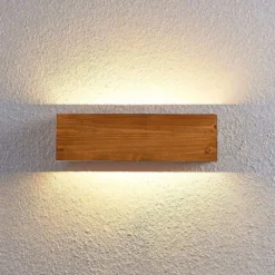 Benicio Aplique De Pared M Wood/Nickel - Lindby -Mejor Iluminación Tienda 42510965747915