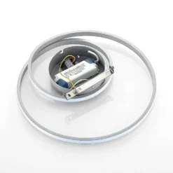 Kyron LED Lámpara De Techo Silver/Titanium - Lindby -Mejor Iluminación Tienda 42510965750714