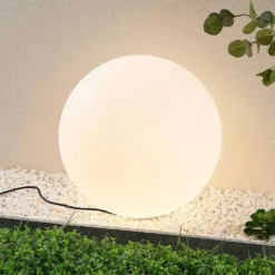 Senadin Lámparas Exteriores Ø50 IP54 Blanco - Arcchio -Mejor Iluminación Tienda 4251096575323arcchio senadin leuchtkugel weiss ip54 50 cm3