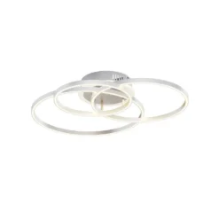 Tula Lámpara De Techo Smart Home Nickel - Lindby