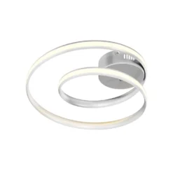 Verio Lámpara De Techo Smart Home Nickel - Lindby