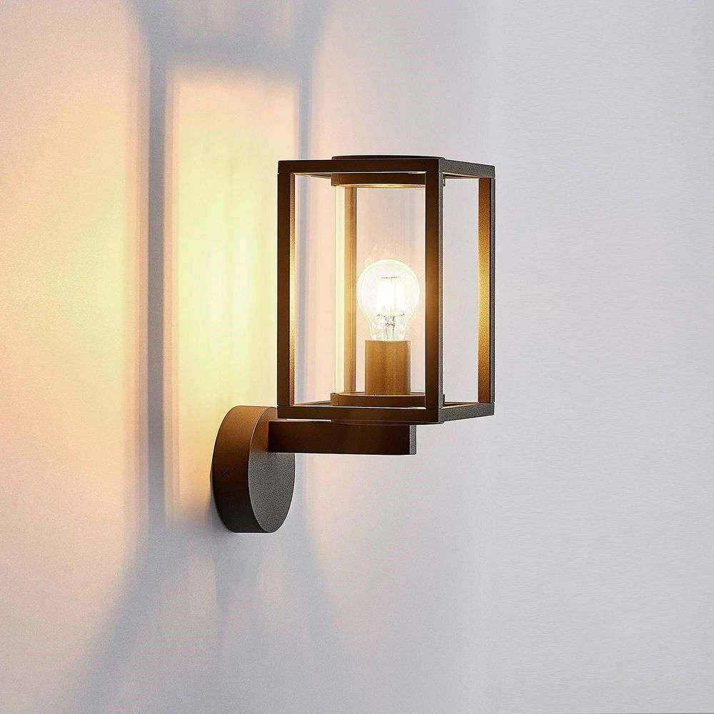 Ferda Up Aplique Exterior IP44 Graphite - Lucande 2 Ferda Up Aplique Exterior IP44 Graphite - Lucande - Imagen 2