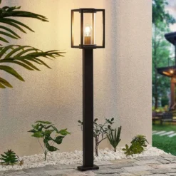 Ferda Lámpara Para Jardín H100 Graphite - Lucande -Mejor Iluminación Tienda 42510965760543