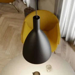 Arthuria 1 Lámpara Colgante Black/Gold - Arcchio -Mejor Iluminación Tienda 42510965779145