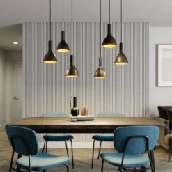 Cosmina Cluster Lámpara Colgante Black/Gold - Arcchio -Mejor Iluminación Tienda 42510965779383