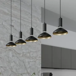 Jaika Lámpara Colgante Black/Gold - Arcchio -Mejor Iluminación Tienda 42510965798883