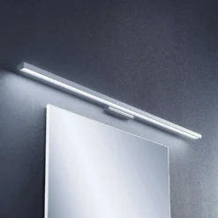 Alenia Aplique De Pared L120 White/Chrome - Lindby -Mejor Iluminación Tienda 42510965806174