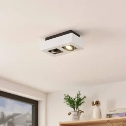 Vince 2 Lámpara De Techo White/Black - Arcchio -Mejor Iluminación Tienda 42510965819733