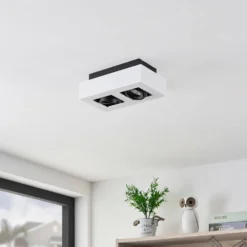 Vince 2 Lámpara De Techo White/Black - Arcchio -Mejor Iluminación Tienda 42510965819736