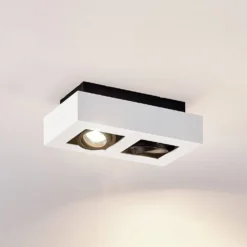 Vince 2 Lámpara De Techo White/Black - Arcchio -Mejor Iluminación Tienda 42510965819737