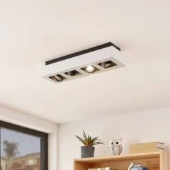 Vince 4 Lámpara De Techo Blanco/Negro - Arcchio -Mejor Iluminación Tienda 42510965820003