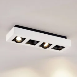 Vince 4 Lámpara De Techo Blanco/Negro - Arcchio -Mejor Iluminación Tienda 42510965820005