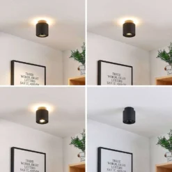 Walisa Lámpara De Techo Black/Clear - Arcchio -Mejor Iluminación Tienda 42510965884913