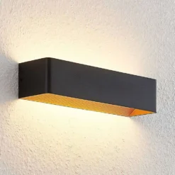 Karam Aplique De Pared S Black/Gold - Arcchio -Mejor Iluminación Tienda 42510965921913