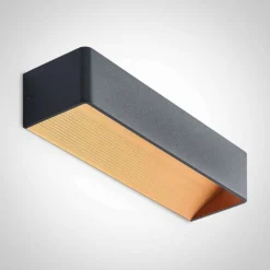 Karam Aplique De Pared S Black/Gold - Arcchio -Mejor Iluminación Tienda 42510965921916