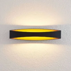 Jelle Aplique De Pared M Black/Gold - Arcchio -Mejor Iluminación Tienda 42510965922694