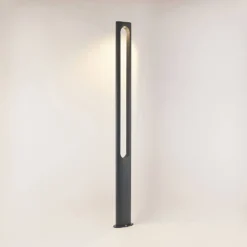 Dovino Lámpara Para Jardín H200 Dark Grey - Lucande -Mejor Iluminación Tienda 42510965939213