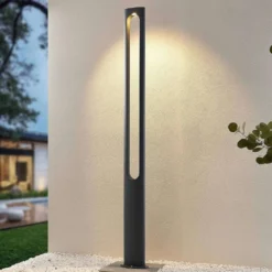 Dovino Lámpara Para Jardín H200 Dark Grey - Lucande -Mejor Iluminación Tienda 42510965939214