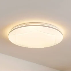 Favoria Lámpara De Techo Smart Home Ø49 White/Opal - Lindby -Mejor Iluminación Tienda 4251096598162 4