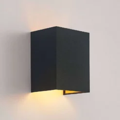 Lukani Aplique De Pared Black/Gold/Nickel - Lindby -Mejor Iluminación Tienda 42510965983395