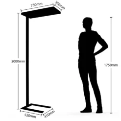 Somidia Lámpara De Pie Silver - Arcchio -Mejor Iluminación Tienda 4251911702309 6