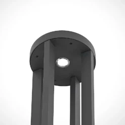 Kalisa Round LED Lámpara Exterior/Jardín H42 Dark Grey - Lucande -Mejor Iluminación Tienda 4251911703498lucande overa led sockelleuchte rund5