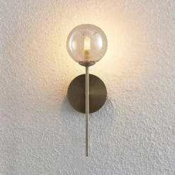 Wynina 1 Aplique De Pared Brass/Amber - Lucande -Mejor Iluminación Tienda 42519117044406