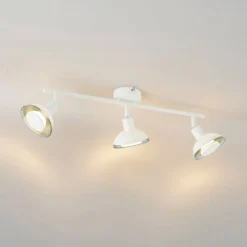 Erin 3 Lámpara De Techo White - Lindby -Mejor Iluminación Tienda 42519117086084
