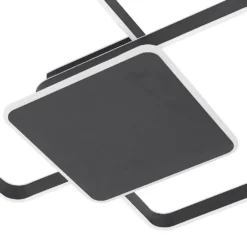 Kadira 70 Lámpara De Techo Black - Lucande -Mejor Iluminación Tienda 42519117103665