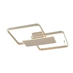 Kadira 80 Lámpara De Techo Nickel - Lucande